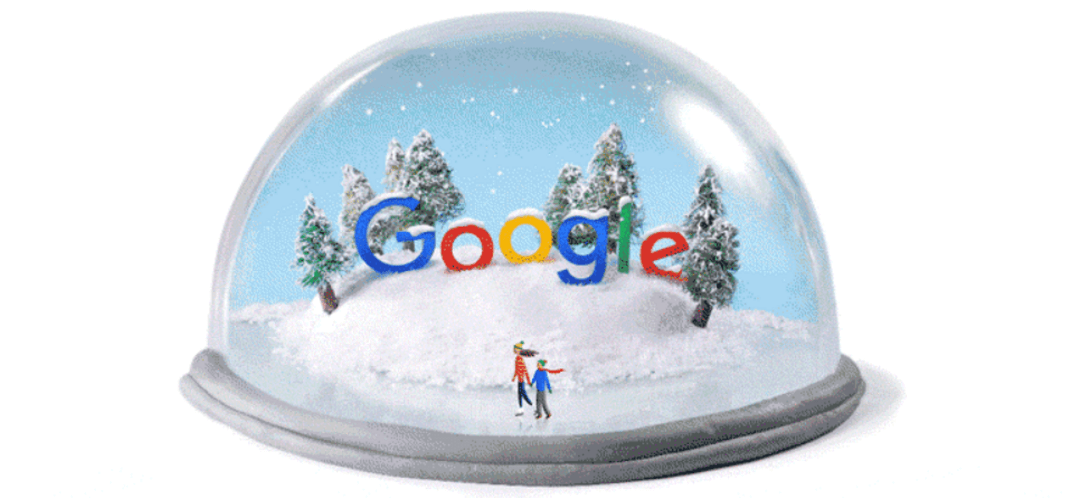 Google winter doodle