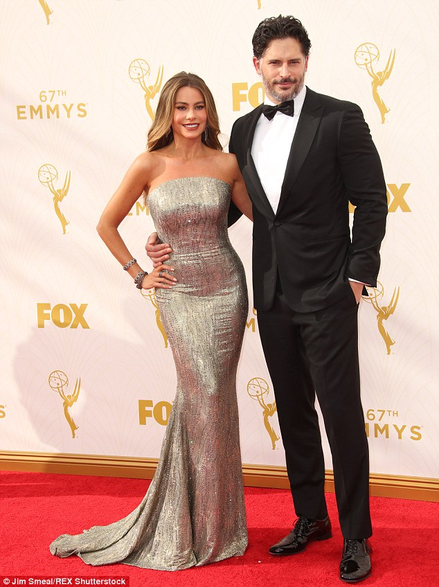 Hollywood's hottest couple! Sofia married True Blood hunk Joe Manganiello, 39, last November in a lavish Palm Beach, Florida wedding (pictured at the Emmy Awards last September)