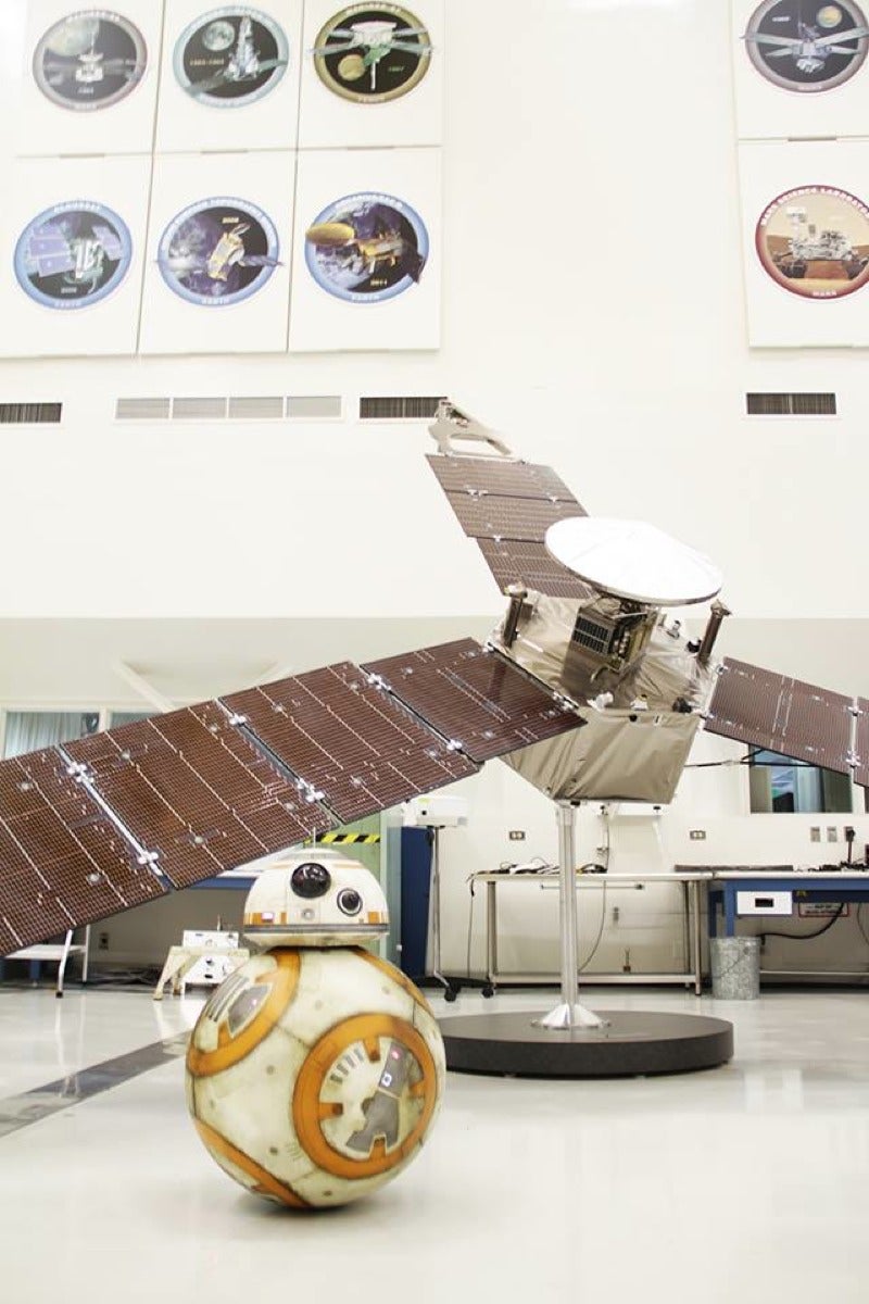 That Time BB-8 Visited the Robots at NASA's Jet Propulsion Lab