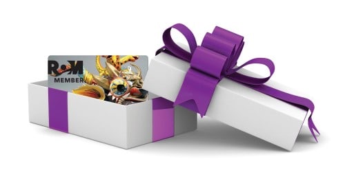 White gift box. Isolated 3D image