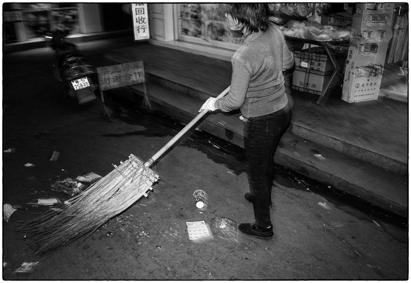 Street sweeper – Qingxi, China