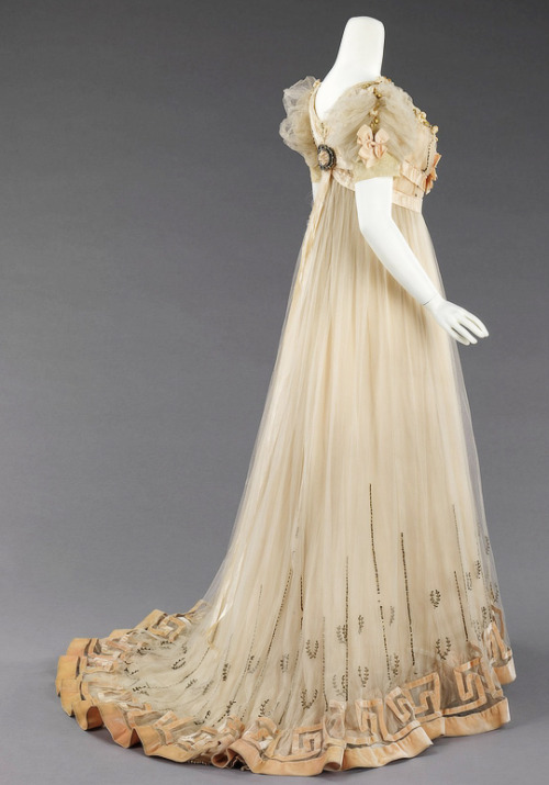 House of Paquin Evening dress c. 1905–1907