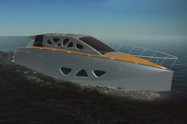 Design of a Futuristic Yacht for Elite Class in India by Vidyanand S. Desai