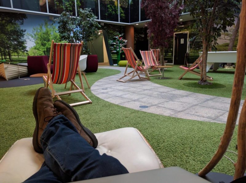 Google artificial indoor garden