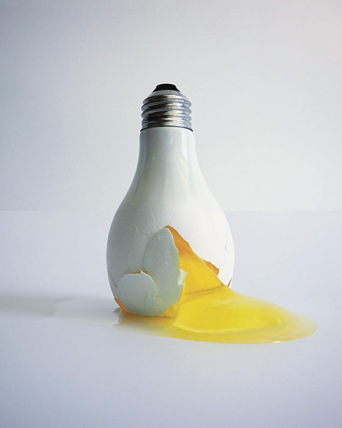 Lightbulb + Egg