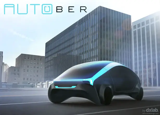 Autouber Autonomous Car Design by dxLabDesign