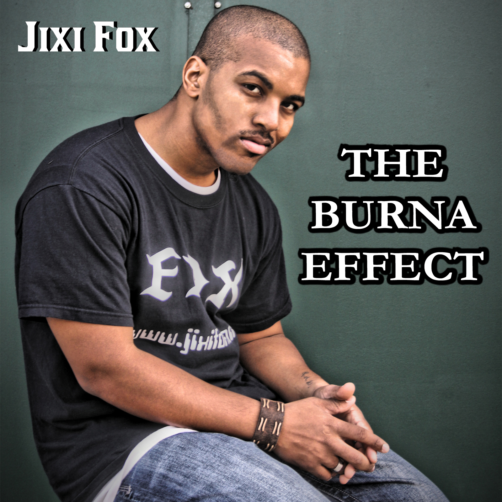 Jixi Fox - The Burna Effect - Album Cover Artwork - jixifox - poetry art spoken word
