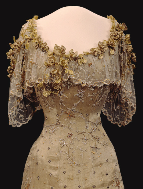 Gala Gown by Morin-Blossier, Paris, worn by Queen Maud of...