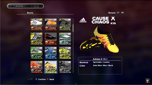 PES 2013 New Boots Adidas Yellow Pink X