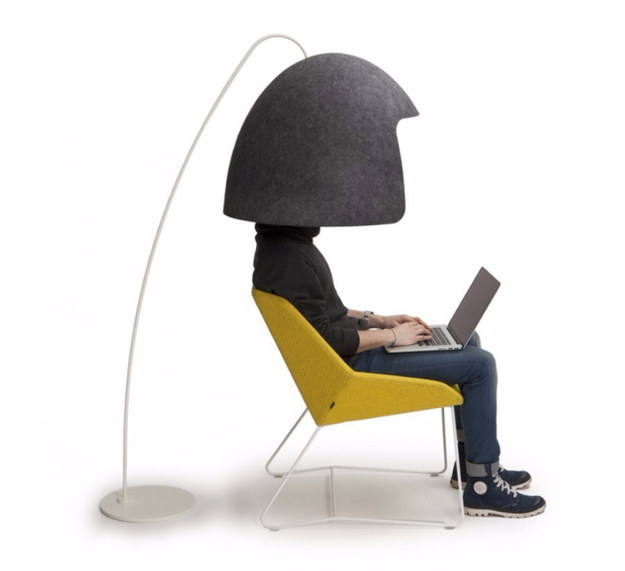 The Tomako is a felt hood designed by Anna Salonen and Yuki Abe of Finland's Mottowasabi, and its purpose is to insulate you from noise...