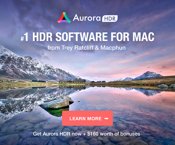 New! Aurora HDR for Mac (Click to See How it Works)