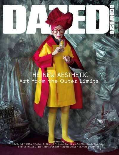 Iris Apfel Dazed & Confused November 2012 Cover