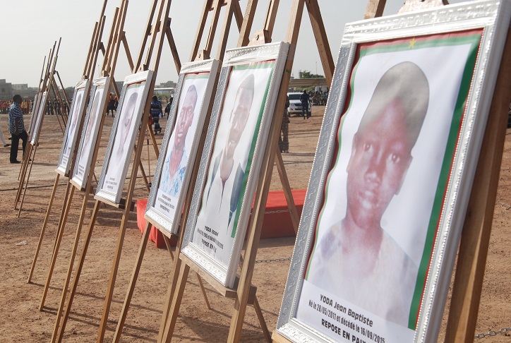 Les martyrs du putsch du 16 septembre 2015