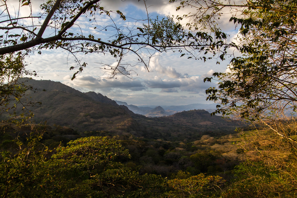 Nicaragua Mountains at Dusk
