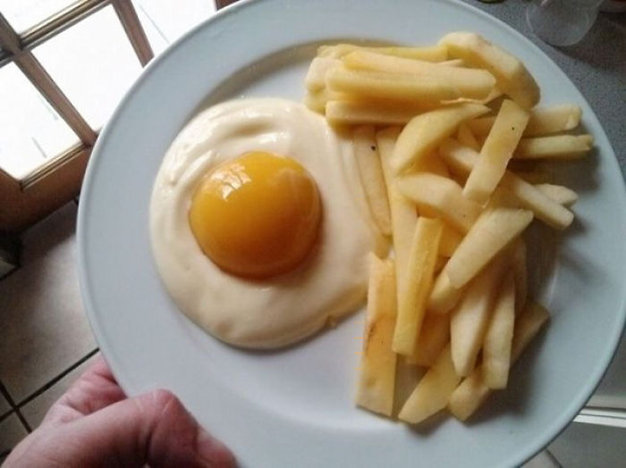 Yoghurt, Peach And Apple To Prank Your Kids On This April Fools Day
