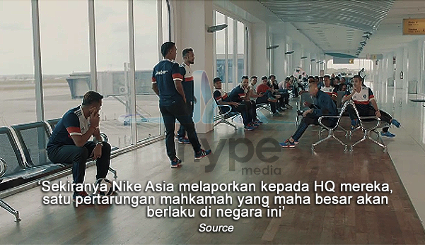 JDT Bakal Disaman Oleh Nike?
