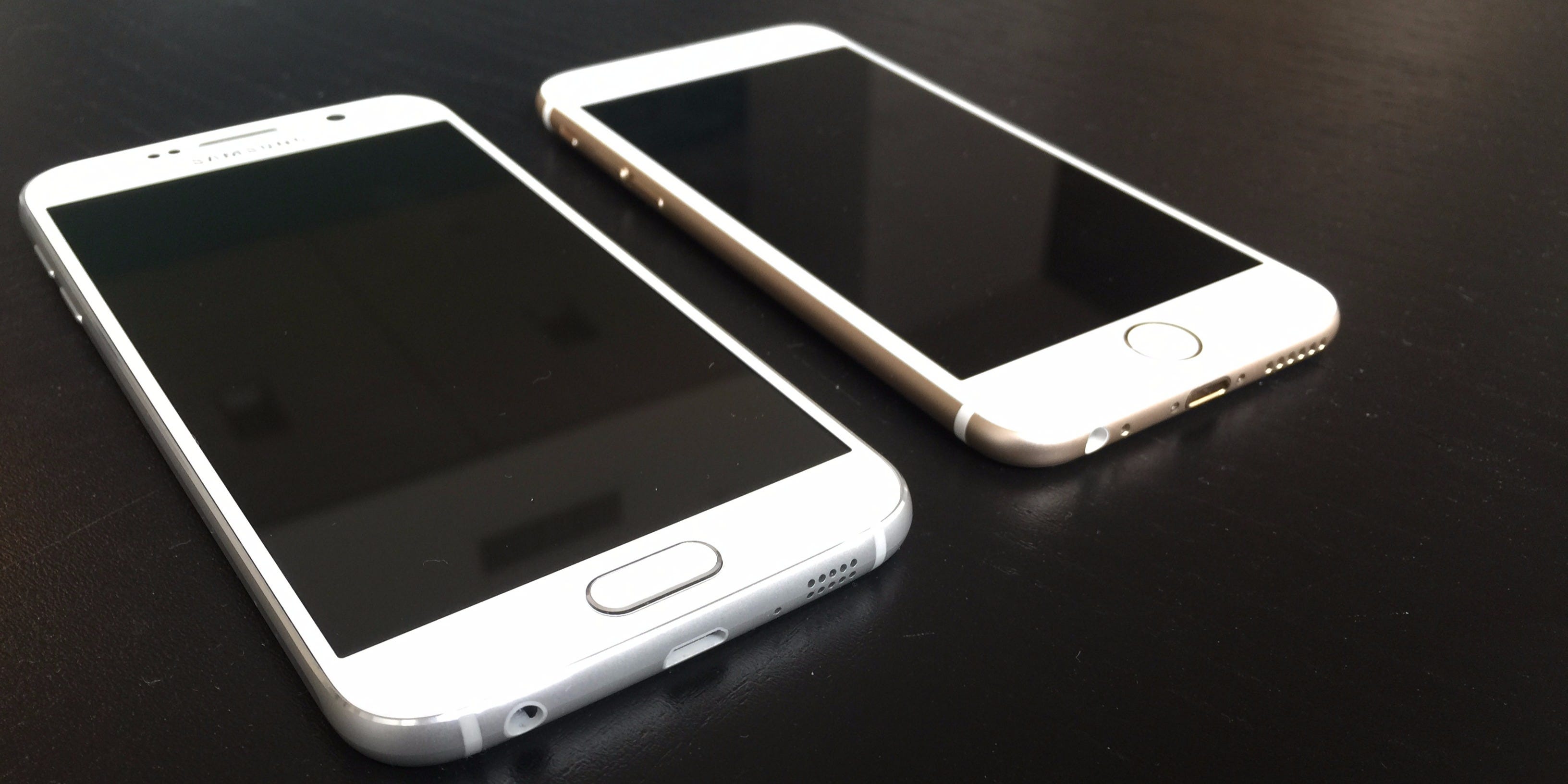 samsung galaxy s6 and iphone 6