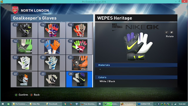 PES 2016 Gloves Pack
