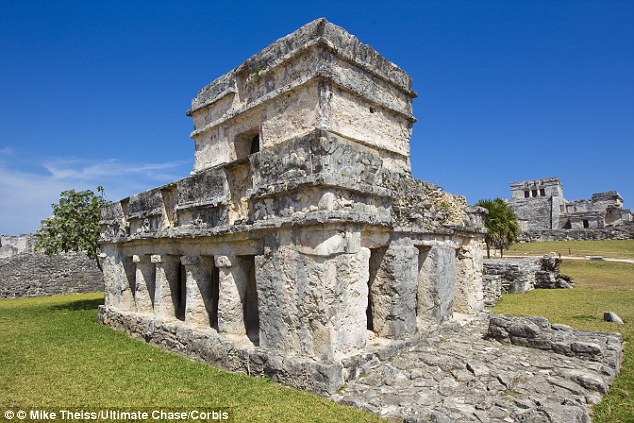 Local papers claimed he was initially refused entry to the ancient Mayan fortress in Tulum because he was carrying beer cans 