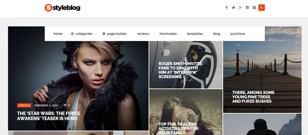 StyleBlog---Modern-Personal,-News-WordPress-Theme