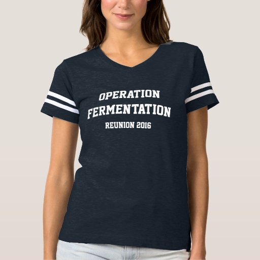 Operation Fermentation-white letters T-shirt