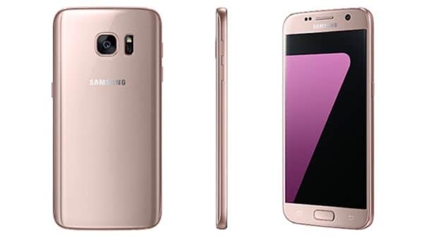 سامسونج تطلق نسخة باللون الذهبي الوردي من هاتفيها Galaxy S7 و S7 Edge