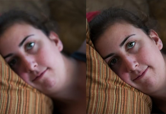 where to focus in portrait shots