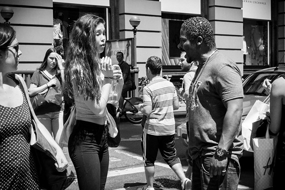 street photography confrontation