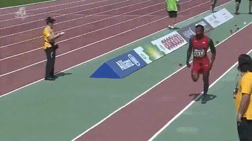 funny fail gif blind long jump is off the charts