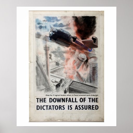 The downfall of the Dictators is_Propaganda Poster
