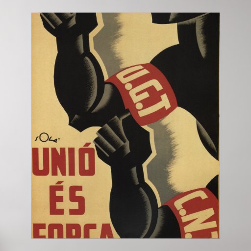 Union is strength (1936)_Propaganda Poster