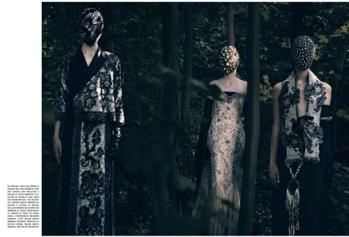 ‘The HC’S Vagaries’ by Paolo Roversi for Vogue Italia September...