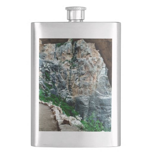 Bright Angel Trail Grand Canyon Flask