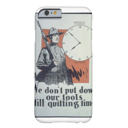 Honorable_Discharge._Victory._Propaganda Poster Barely There iPhone 6 Case
