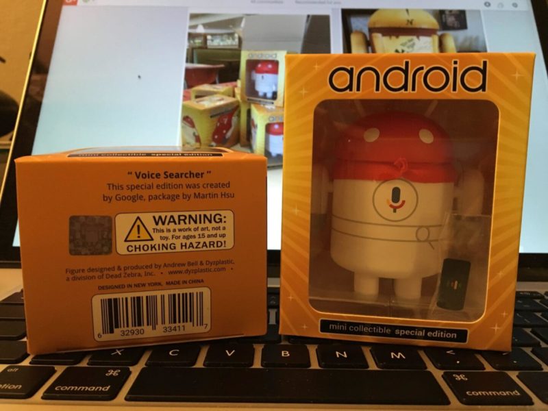 Voice Search Android Mini collectible