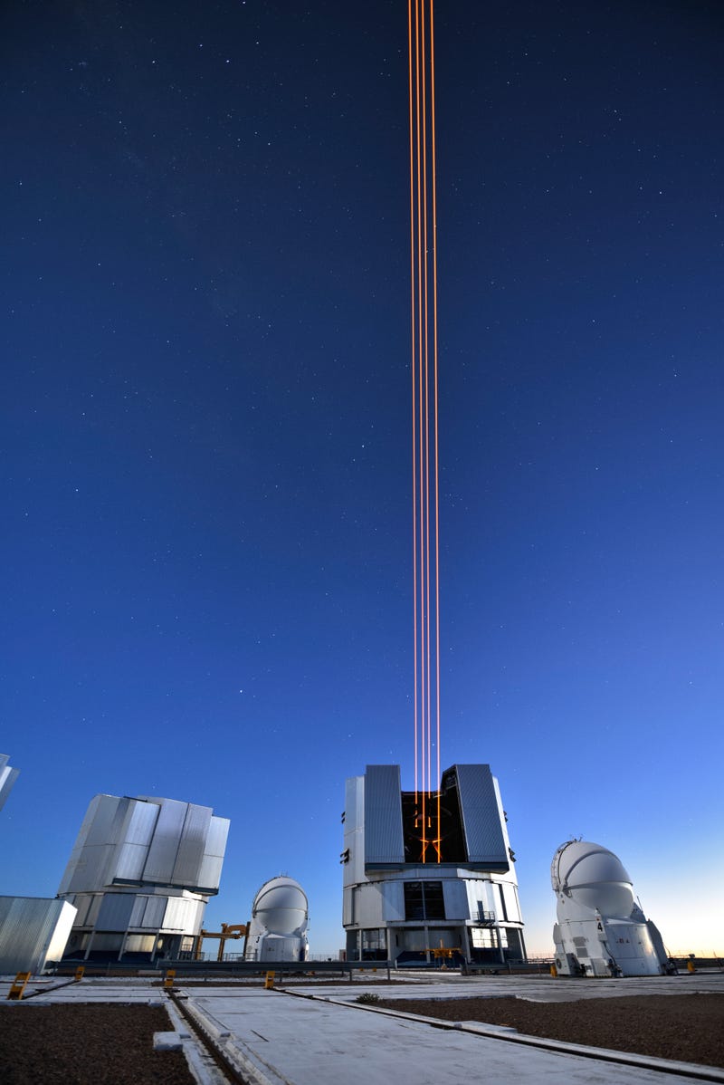 These Four Laser Beams Will Create the World's Most Powerful Fake Stars