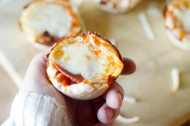 Gluten Free Pepperoni Pizza Cups Image