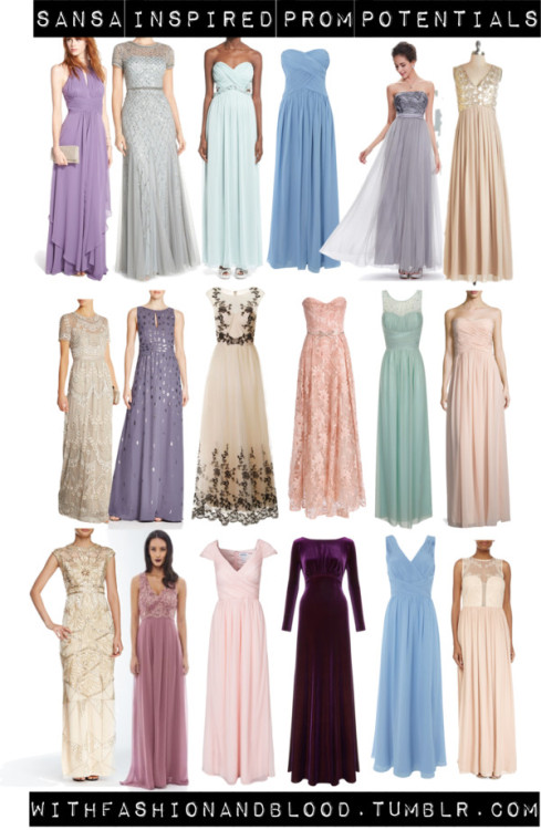 Sansa inspired prom potentials by withfashionandblood featuring...