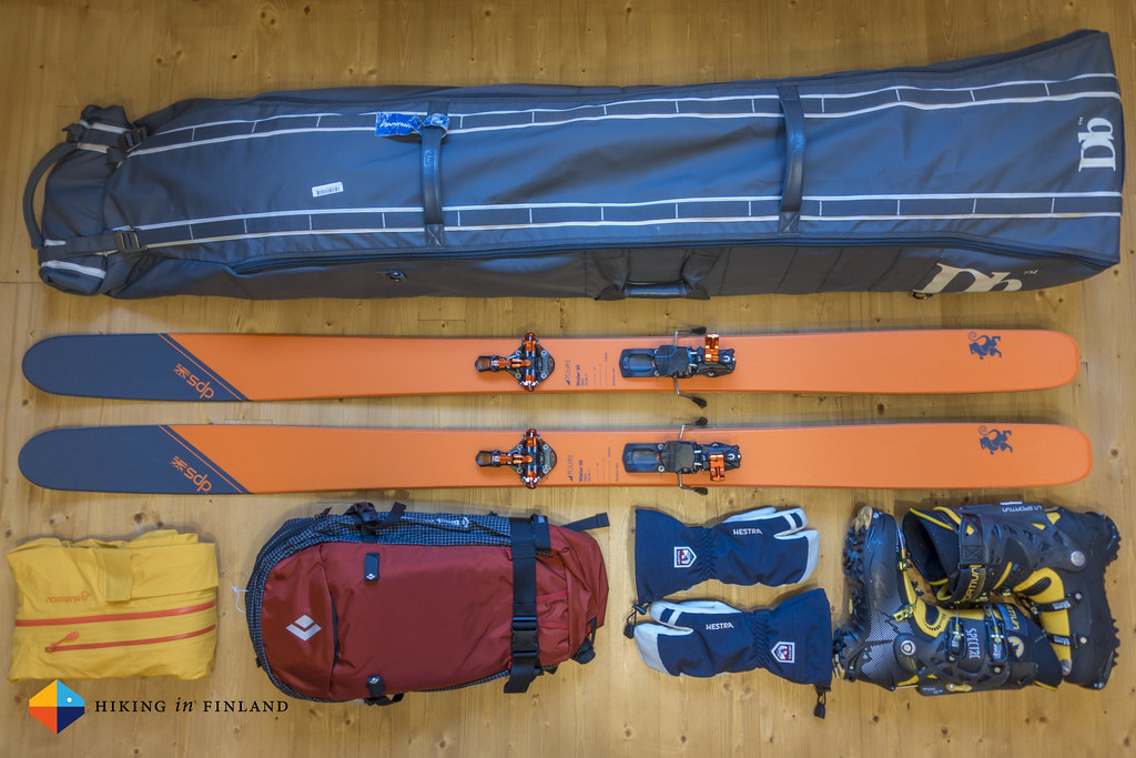 Packing for a ski-tour
