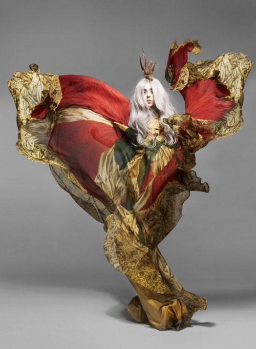 runwayandcouture: Lady Gaga photographed by Nick Knight for...