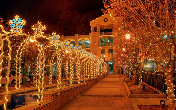 "Christmas Arches" captured by Mark Corder. (Click image to see more from Mark Corder.)