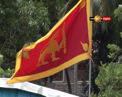 For displaying distorted national flags Yatinuwara Chairman arrested