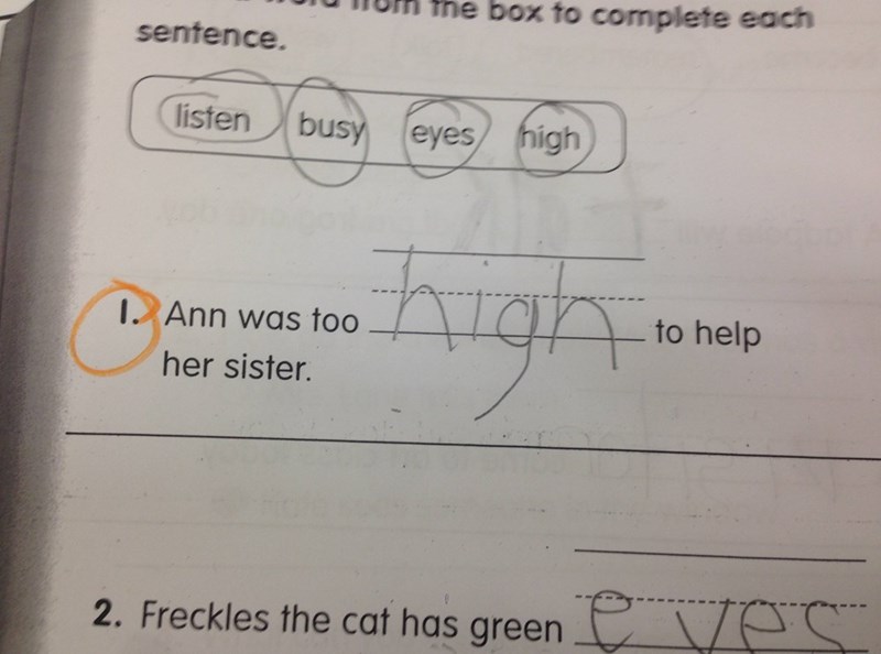 Don't Think Twice That a Sibling Wouldn't Snitch in Their Homework