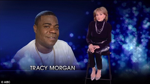 Fan favourite: Tracy Morgan also made the annual list