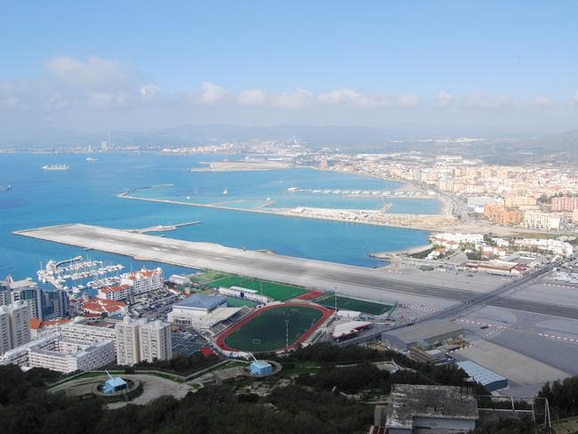Gibraltar Airport. Picture: Rob