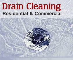 image of drain cleaning residential and commercial cleaning