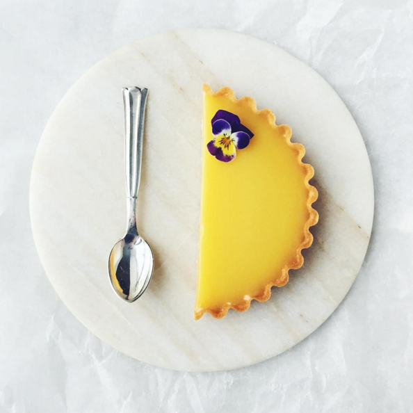 This impeccable lemon tart.