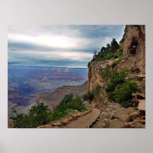 Bright Angel Trail Grand Canyon National Park Poster