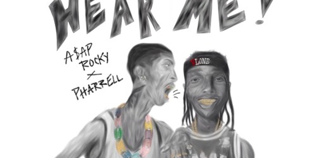A$AP Rocky and Pharrell Connect on "Hear Me"