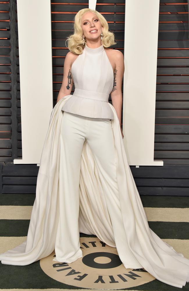 Recording artist Lady Gaga attends the 2016 Vanity Fair Oscar Party. (Photo by Pascal Le Segretain/Getty Images)